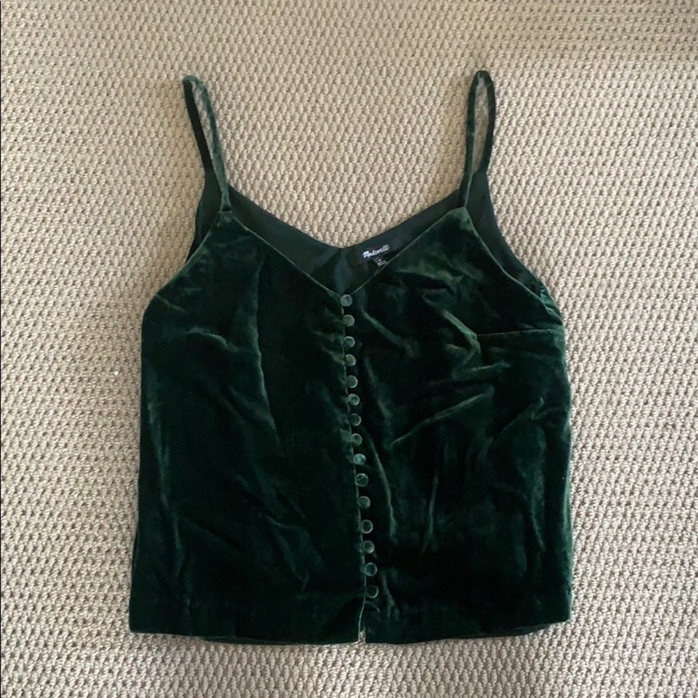 Madewell Velvet Tank Top
